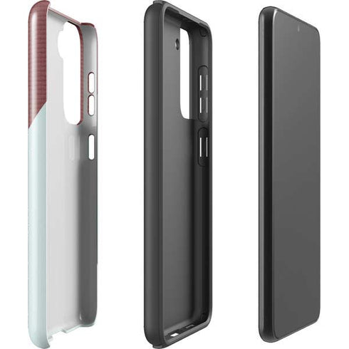 Marsala Triangle Shapes Galaxy S21 Plus 5G Pro Case