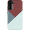 Marsala Triangle Shapes Galaxy S22 Plus Pro Case