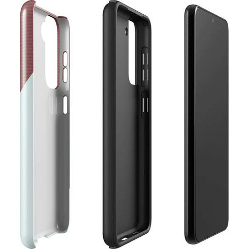 Marsala Triangle Shapes Galaxy S22 Pro Case