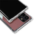 Marsala Triangle Shapes Galaxy S22 Ultra Clear Case