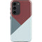 Marsala Triangle Shapes Galaxy S23 Plus Pro Case