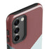 Marsala Triangle Shapes Galaxy S23 Plus Pro Case