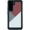 Marsala Triangle Shapes Galaxy S23 Waterproof Case