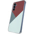 Marsala Triangle Shapes Galaxy S24 Clear Case
