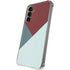 Marsala Triangle Shapes Galaxy S24 Plus Clear Case