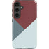 Marsala Triangle Shapes Galaxy S24 Plus Impact Case