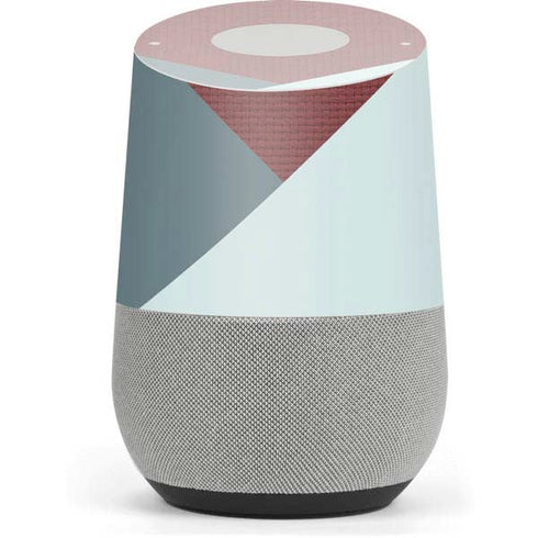 Marsala Triangle Shapes Google Home Skin
