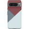 Marsala Triangle Shapes Google Pixel 8 Pro Impact Case