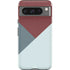 Marsala Triangle Shapes Google Pixel 8 Pro Impact Case