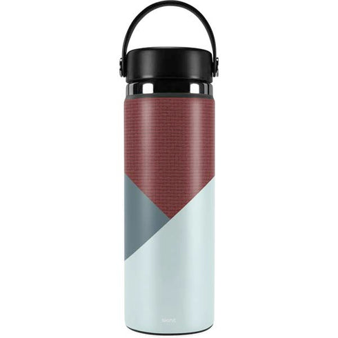 Marsala Triangle Shapes Hydro Flask 20oz Wide Mouth Skin