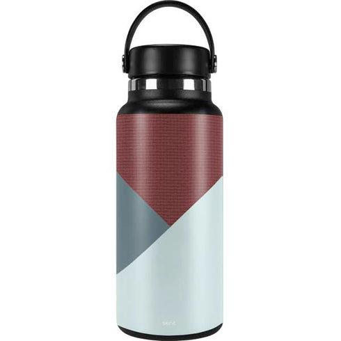 Marsala Triangle Shapes Hydro Flask 32oz Wide Mouth Skin