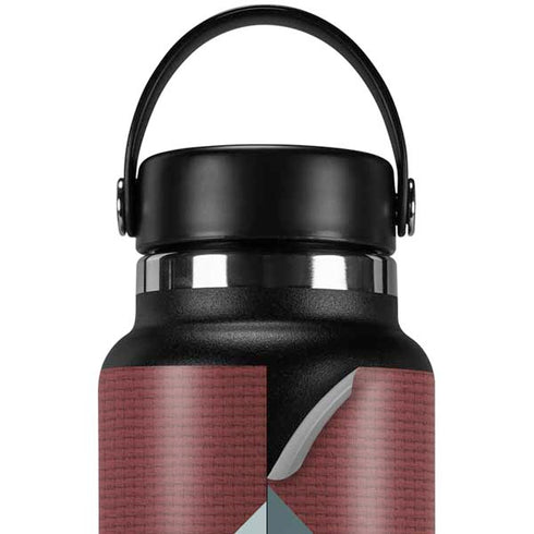Marsala Triangle Shapes Hydro Flask 32oz Wide Mouth Skin
