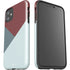 Marsala Triangle Shapes iPhone 11 Impact Case