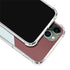 Marsala Triangle Shapes iPhone 11 Pro Max Clear Case