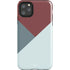 Marsala Triangle Shapes iPhone 11 Pro Max Impact Case
