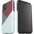 Marsala Triangle Shapes iPhone 11 Pro Max Impact Case