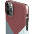 Marsala Triangle Shapes iPhone 11 Pro Max Lite Case