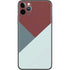 Marsala Triangle Shapes iPhone 11 Pro Max Skin