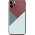 Marsala Triangle Shapes iPhone 11 Pro Skin