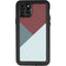 Marsala Triangle Shapes iPhone 11 Pro Waterproof Case