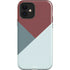 Marsala Triangle Shapes iPhone 12 Impact Case