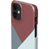 Marsala Triangle Shapes iPhone 12 Mini Lite Case