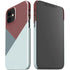 Marsala Triangle Shapes iPhone 12 Mini Lite Case