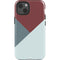 Marsala Triangle Shapes iPhone 13 Impact Case