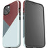 Marsala Triangle Shapes iPhone 13 Impact Case