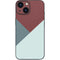 Marsala Triangle Shapes iPhone 13 Mini Skin