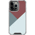Marsala Triangle Shapes iPhone 13 Pro Clear Case