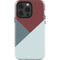 Marsala Triangle Shapes iPhone 13 Pro Impact Case