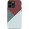 Marsala Triangle Shapes iPhone 13 Pro Max Impact Case