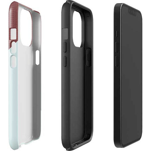 Marsala Triangle Shapes iPhone 13 Pro Max Impact Case