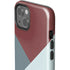 Marsala Triangle Shapes iPhone 15 Impact Case