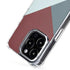 Marsala Triangle Shapes iPhone 14 Pro MagSafe Case