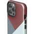 Marsala Triangle Shapes iPhone 14 Pro Max Impact Case