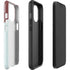 Marsala Triangle Shapes iPhone 14 Pro Max Impact Case