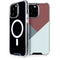 Marsala Triangle Shapes iPhone 14 Pro Max MagSafe Case