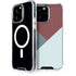 Marsala Triangle Shapes iPhone 14 Pro Max MagSafe Case