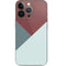 Marsala Triangle Shapes iPhone 14 Pro Skin