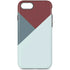 Marsala Triangle Shapes iPhone 8 Pro Case