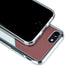 Marsala Triangle Shapes iPhone SE (2nd & 3rd Gen) Clear Case