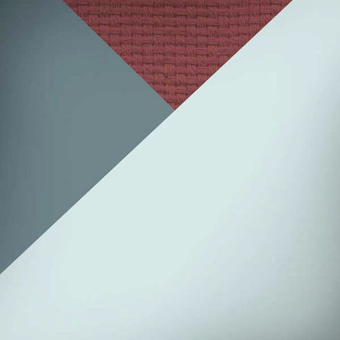 Marsala Triangle Shapes iPhone X Skin