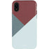 Marsala Triangle Shapes iPhone XR Pro Case