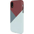 Marsala Triangle Shapes iPhone XR Pro Case