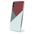Marsala Triangle Shapes iPhone XS Skin