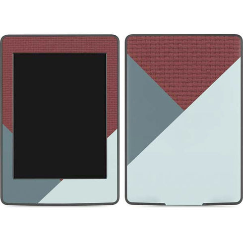 Marsala Triangle Shapes Amazon Kindle Skin