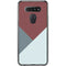 Marsala Triangle Shapes LG K51/Q51 Clear Case