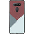 Marsala Triangle Shapes LG K51/Q51 Clear Case